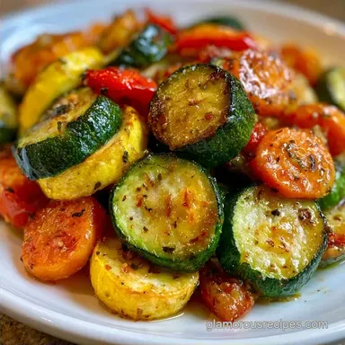 Oven Baked Squash Medley in 35 Minutes