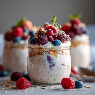 Overnight Oats: Creamy & Naturally Sweetened Recipe Card