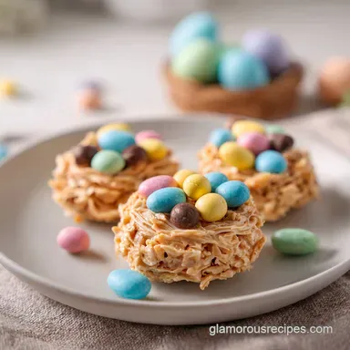 Peanut Butter Haystacks: 15 Minute Butterscotch Nests