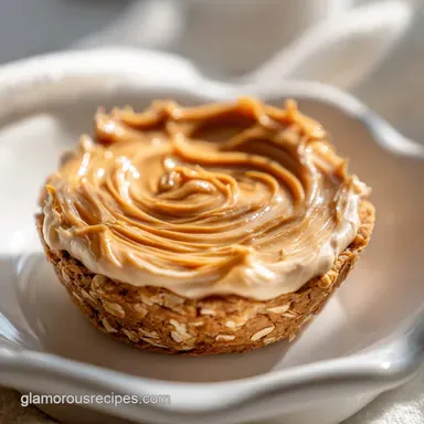 High Protein Snack with Peanut Butter and Oats - No Bake & Healthy