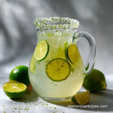 Margarita Drink Recipe Pitcher for a Crowd Recipe Card