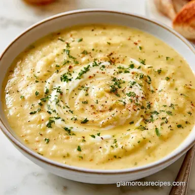 Creamy Potato Soup With Greek Yogurt
