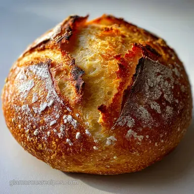 Potato Sourdough Starter for Bread Recipes Recipe Card