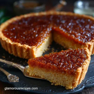 VintageGrandma Recipes: Proper Golden Syrup Treacle Tart Classic