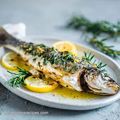 Branzino Recipe: Roasted Whole with Lemon and Rosemary