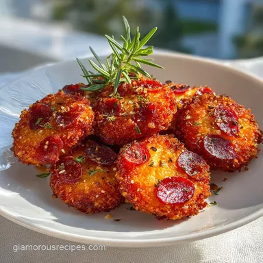 Salami and Cheese Crispy Baked in 15 Minutes