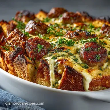 Breakfast Casserole: Ultimate Sausage Sourdough Strata
