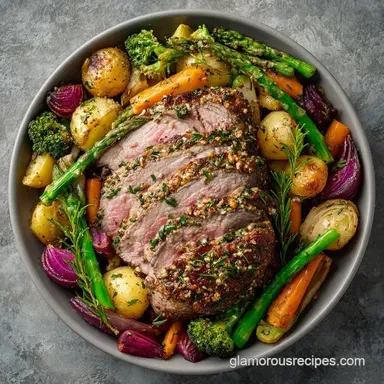 Savory Beltane Dinner for 6 Servings Recipe Card