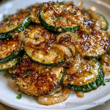 Skillet Zucchini and Onions in 15 Minutes
