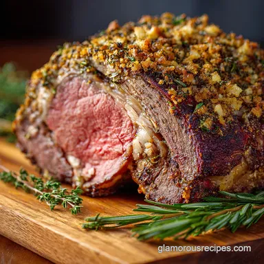 Standing Rib Roast: Perfect Herb Crust Reverse Sear