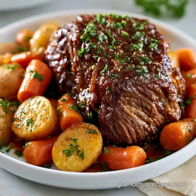 Slow Cooker Spring Roast with Potatoes