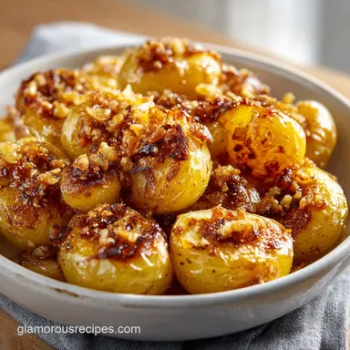 Smashed Potatoes Recipe: Crispy Garlic