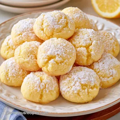 Snowball Cookies Lemon in 29 Minutes Recipe Card