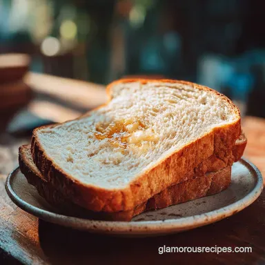 Soft Sourdough Discard Sandwich Bread with Honey for 14 Servings