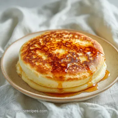 Fluffy Japanese Souffle Pancakes for 2 Servings Recipe Card
