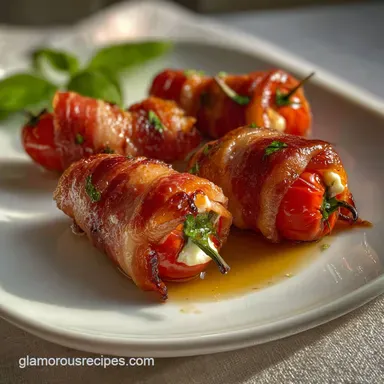 Stuffed Cherry Peppers with Herbed Cheese