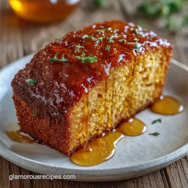 Sweet Beltane Honey Cake for 12 Servings Recipe Card