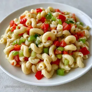 Tangy Macaroni Salad: Party-Ready