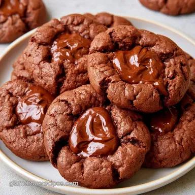 Thumbprint Cookies with Chocolate: Baked