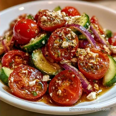 Tomato Feta Salad in 10 Minutes