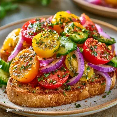 Tomato Panzanella Recipe for 6 Servings