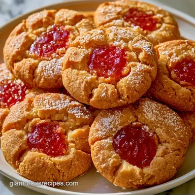 Linzer Cookies with Almond Flour