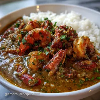 Crawfish &Eacute;touff&eacute;e: Authentic New Orleans Classic Made Easy Recipe Card