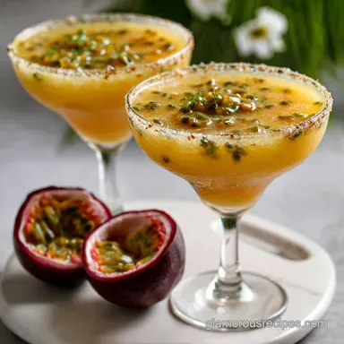 Pornstar Martini Recipe: Tropical Fizz Perfection in 5 Minutes Recipe Card