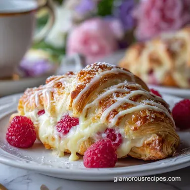 Valentine's Day Brunch: Tart Fruit & White Chocolate Custard Recipe Card