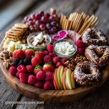 Valentine's Day Snack Board for Kids in 15 Minutes Recipe Card