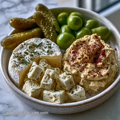 Vegan Charcuterie Board in 20 Minutes Recipe Card