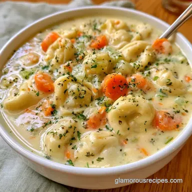 Vegetable Tortellini Soup: One-Pot