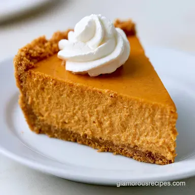 Pumpkin Pie Cheesecake: Velvety Baked