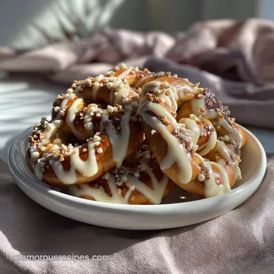 White Chocolate Pretzels with Shattering Shell Recipe Card