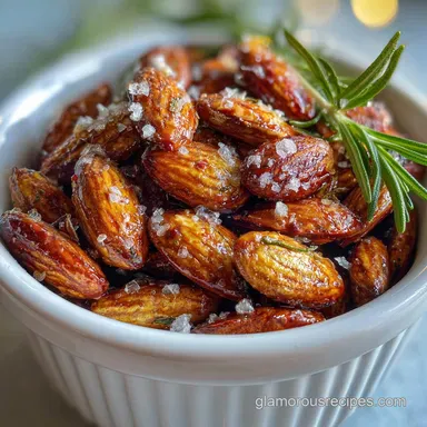 Whole 30 Snack with Roasted Almonds: Savory & Piney Crunch Recipe Card