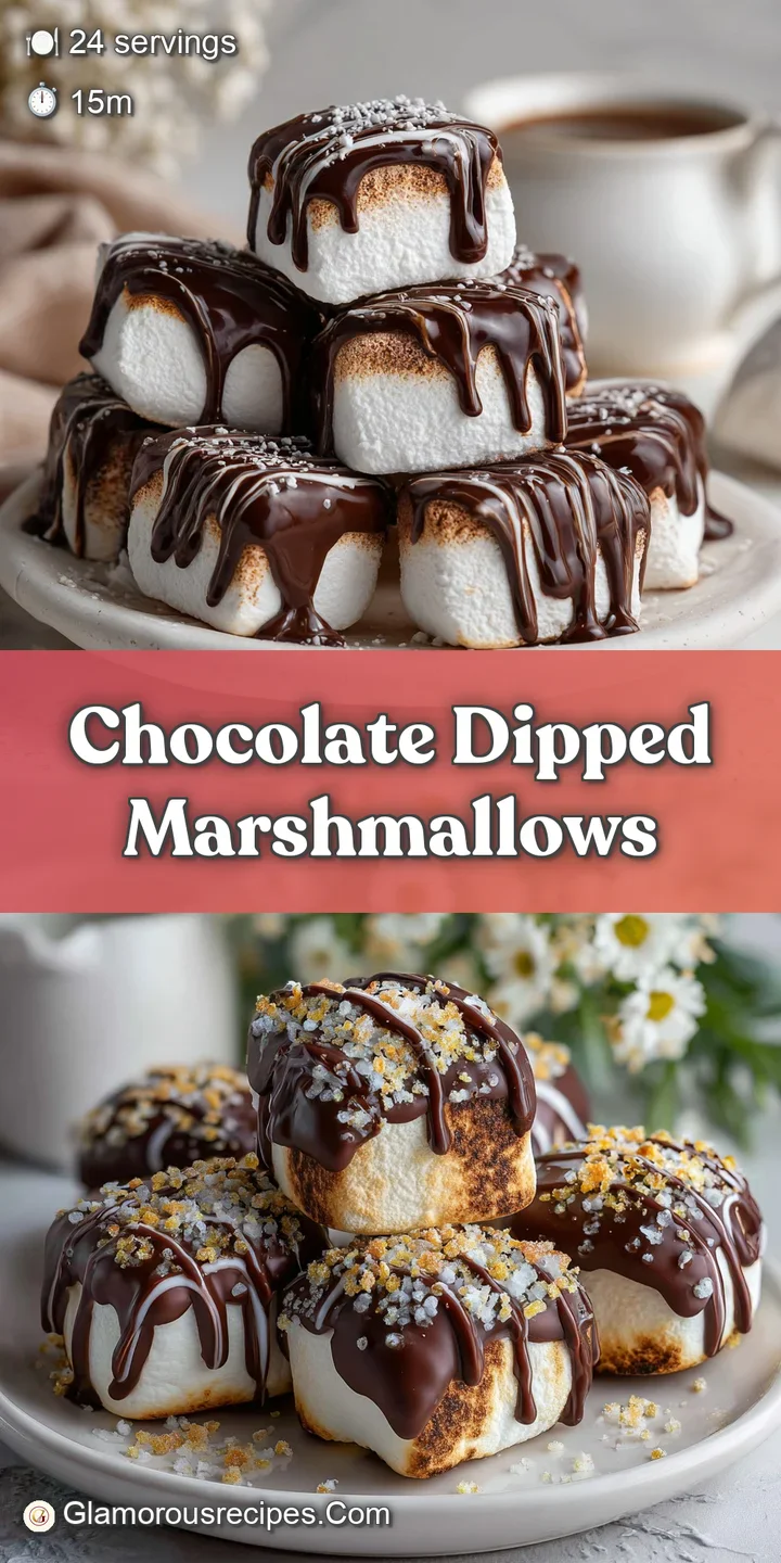 Close-up of a rich, dark chocolate marshmallow with a dusting of sugar, its pillowy texture practically melts from the scr...