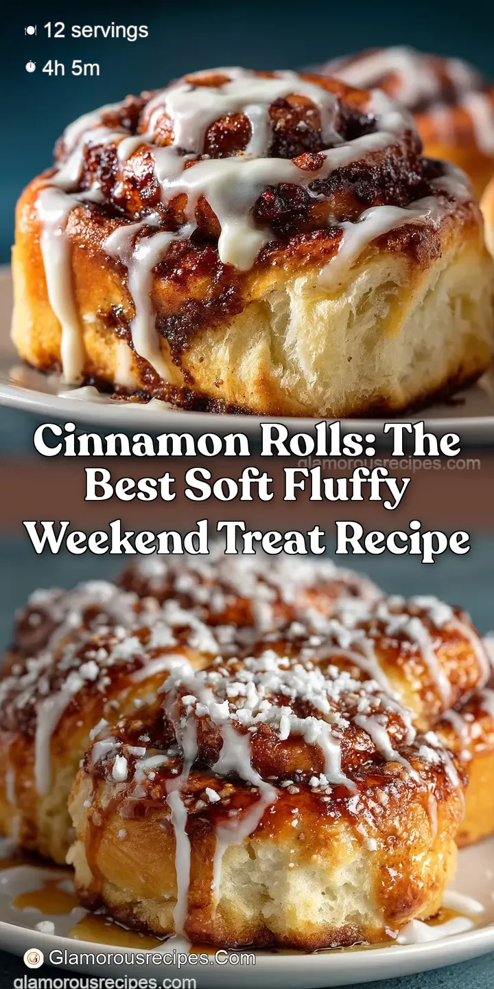 Cinnamon Rolls: The Best Soft Fluffy Weekend Treat Recipe