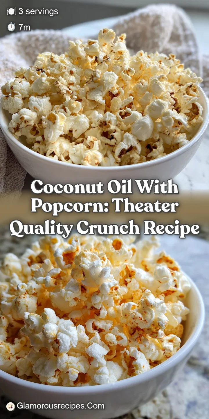 Close-up shot of popcorn kernels, each coated in glistening oil, showing satisfying texture and inviting the viewer to ima...