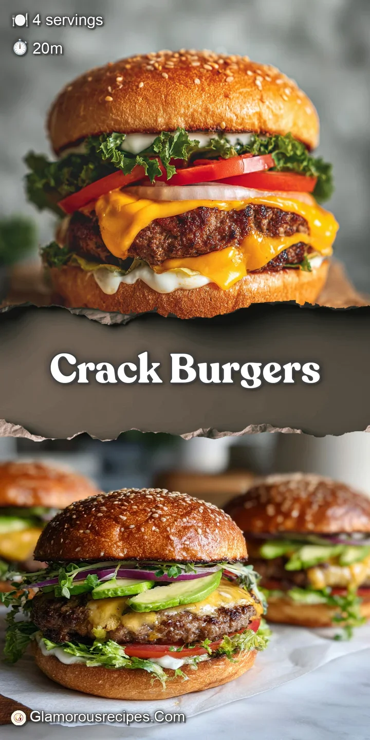 Close-up of a burger: juicy beef patty with melted cheese oozing, fresh green lettuce, and a glistening tomato slice insid...