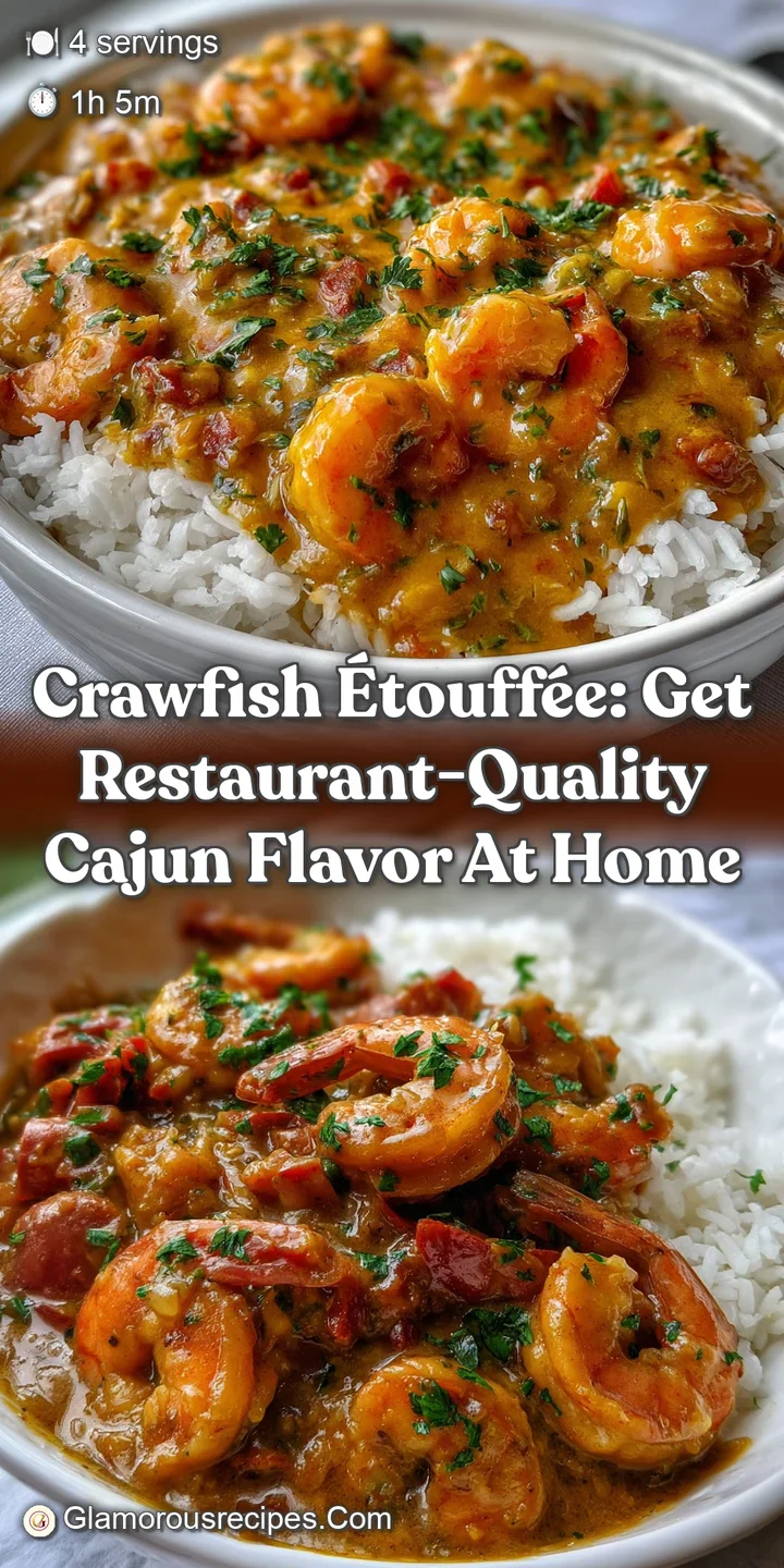 Crawfish &Eacute;touff&eacute;e: Get Restaurant-Quality Cajun Flavor at Home