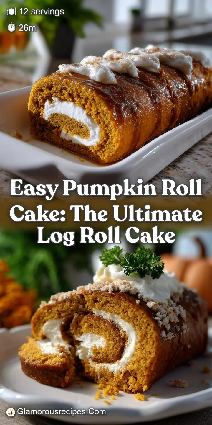 Easy Pumpkin Roll Cake: The Ultimate Log Roll Cake