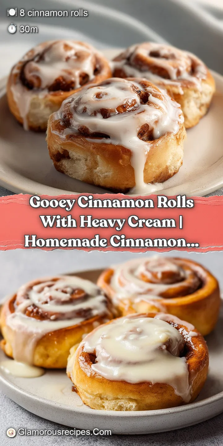 Close-up of a tender pastry spiral with glistening white cream filling the gaps between dark cinnamon swirls.