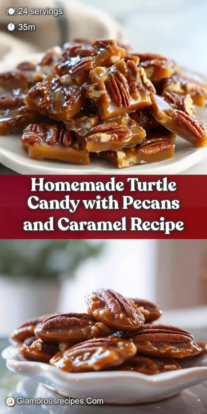 Close-up of a turtle candy showcasing layers of glossy chocolate, chewy caramel, and crisp pecans, tempting and delicious.