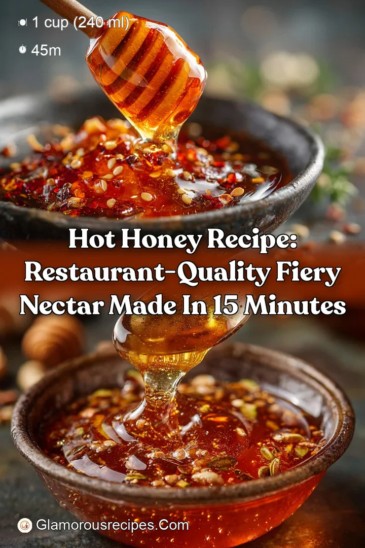 Hot Honey Recipe: Restaurant-Quality Fiery Nectar Made in 15 Minutes