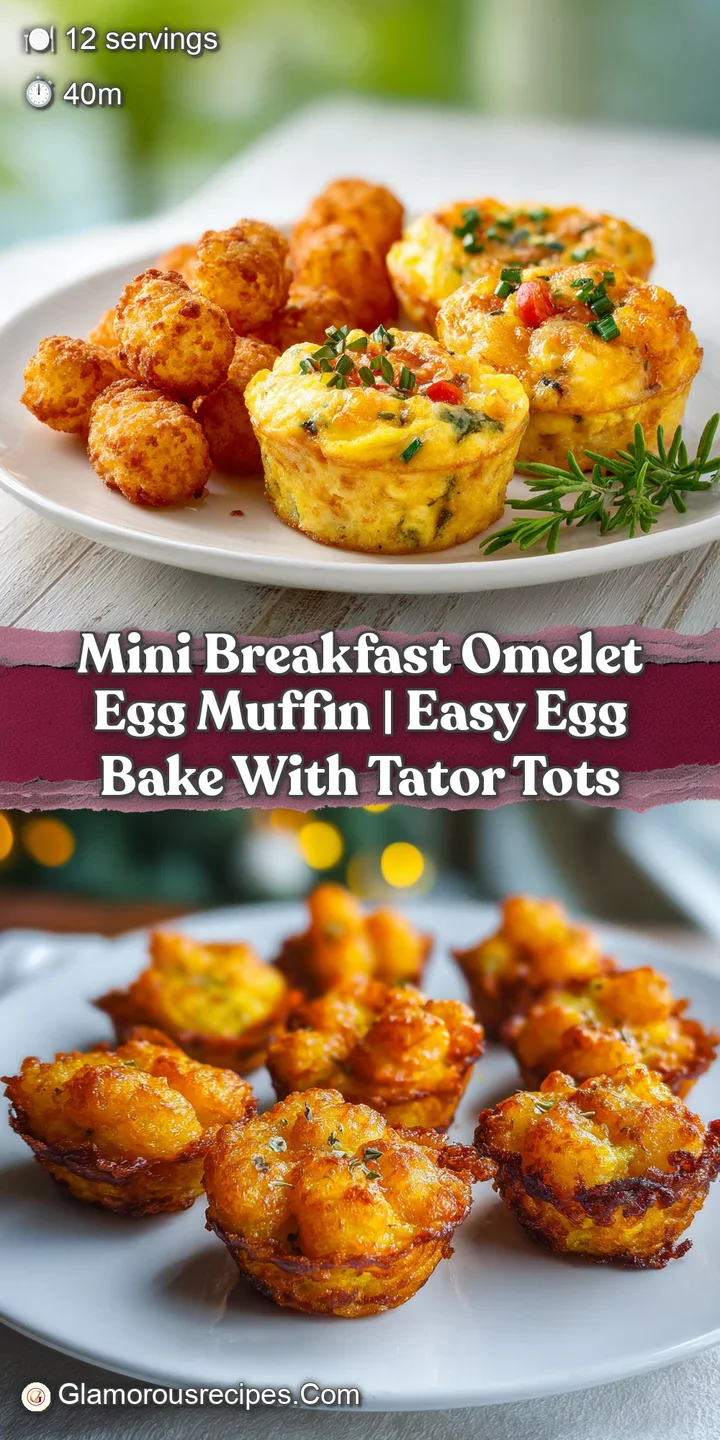 Close-up of a mini egg muffin, showing its delicate texture and colorful vegetable inclusions.