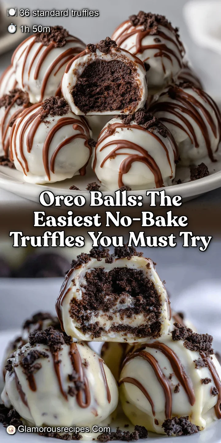 Oreo Balls: The Easiest No-Bake Truffles You Must Try