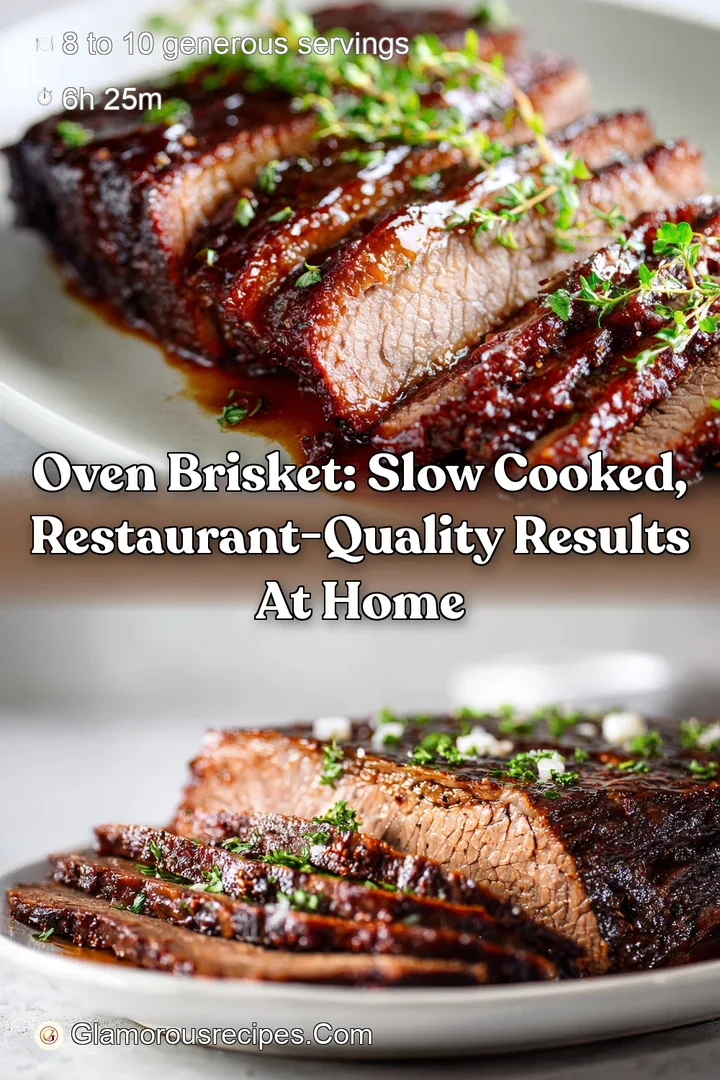 Oven Brisket: Slow Cooked Restaurant-Quality Results At Home