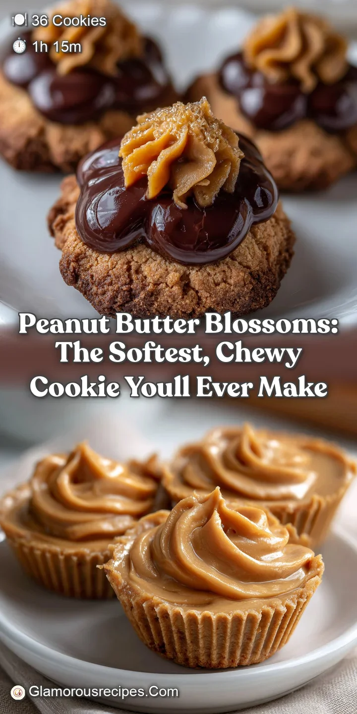 Peanut Butter Blossoms: The Softest Chewy Cookie Youll Ever Make