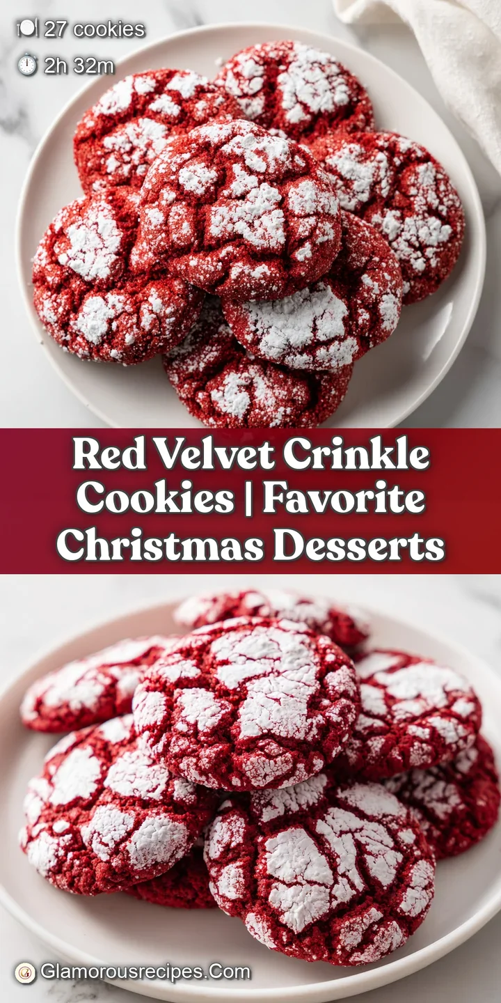 Macro view of a deep red cookie featuring a shattered white sugar crust and a soft, moist, velvety interior.
