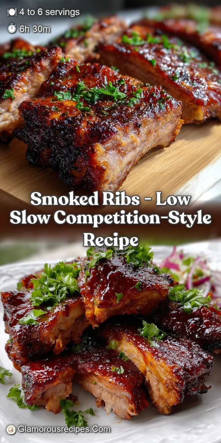 Smoked Ribs - Low Slow Competition-Style Recipe